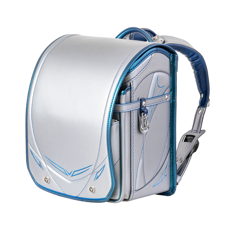 シルバー×メタリックブルー